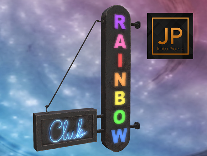 12. Refuge - Club Rainbow Sign