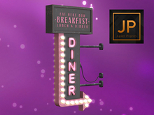 3. Refuge - Diner Sign Pink