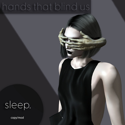 sleep. Blindness (Black)