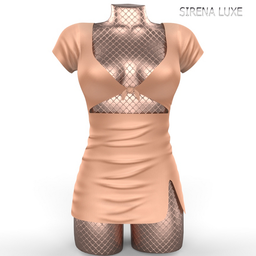 Tan Cenna Dress