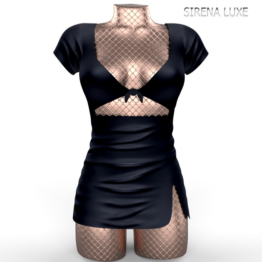 Navy Cenna Dress
