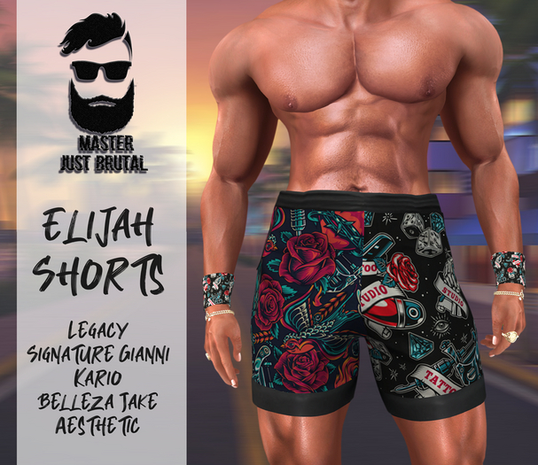 MJB Elijah shorts Fatpack