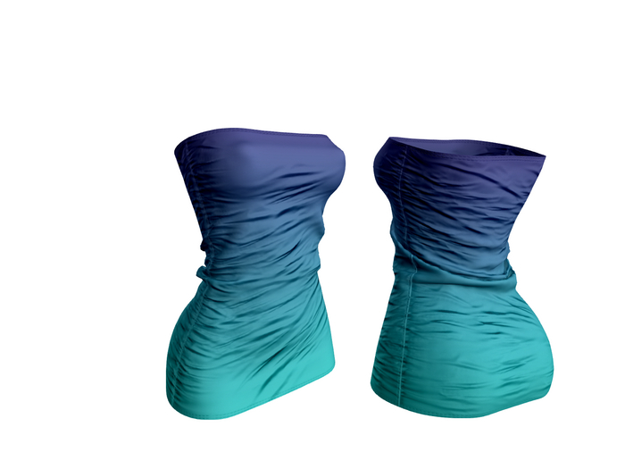 Wardark Designs :Fiona Blue Fade