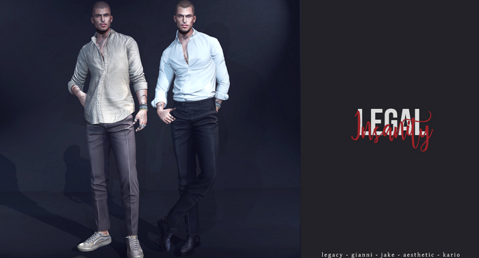 Legal Insanity - Wayne chinos DEMO