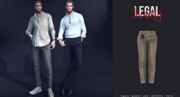 Legal Insanity - Wayne chinos #9