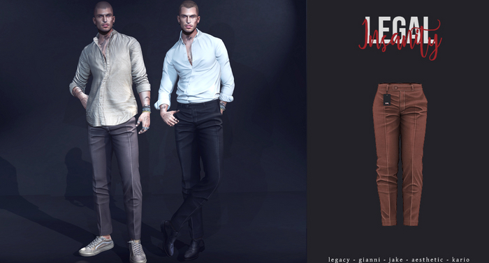 Legal Insanity - Wayne chinos #15