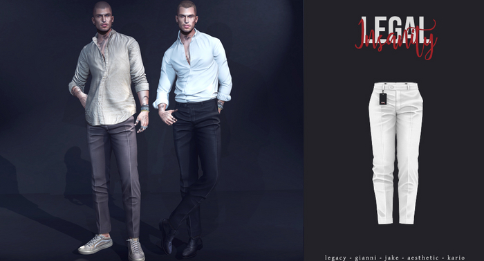 Legal Insanity - Wayne chinos #20