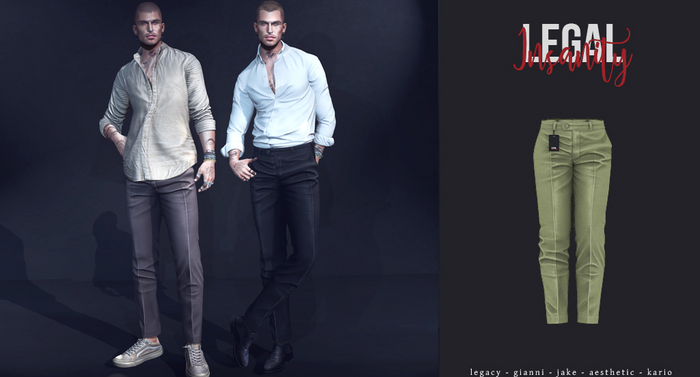 Legal Insanity - Wayne chinos #21