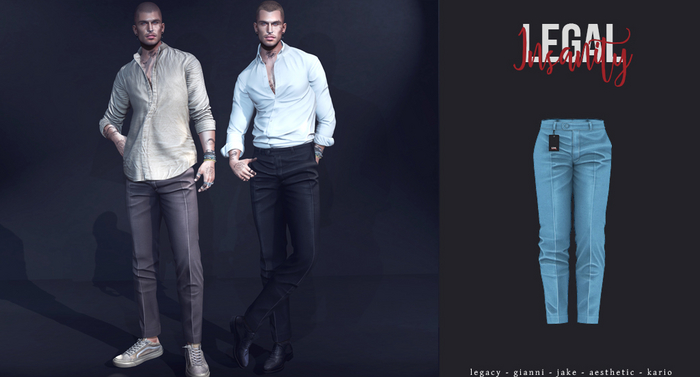 Legal Insanity - Wayne chinos #22