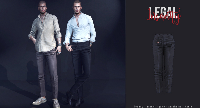 Legal Insanity - Wayne chinos #24