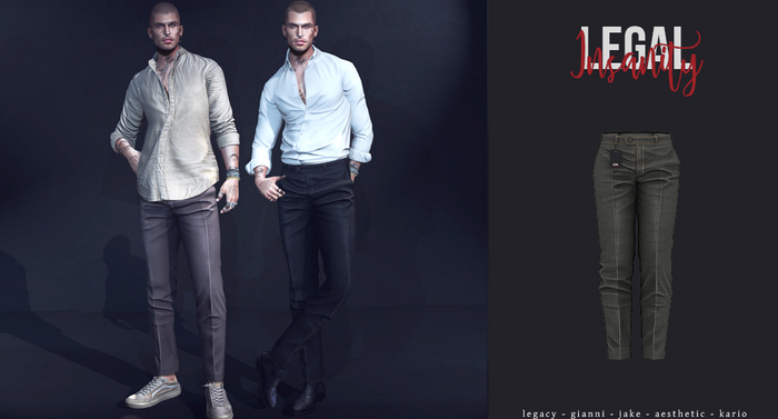 Legal Insanity - Wayne chinos #26