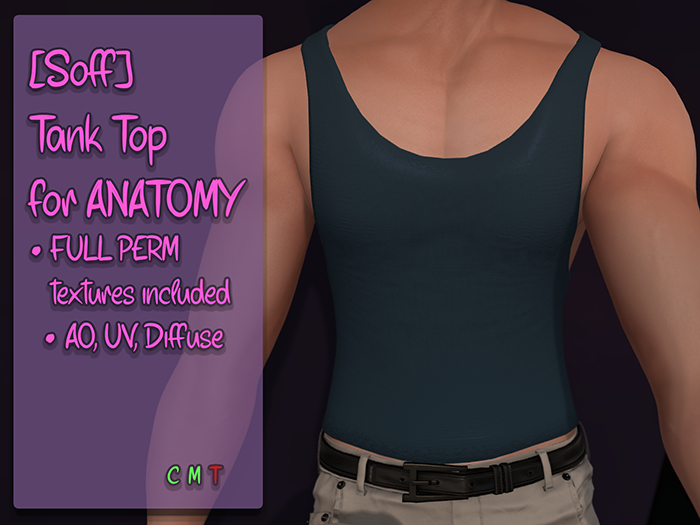 [Soff] Simple Tanktop for ANATOMY