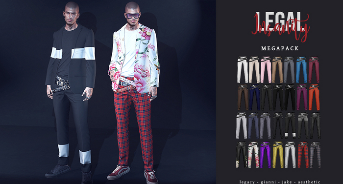 Legal Insanity - Kai pants MEGAPACK