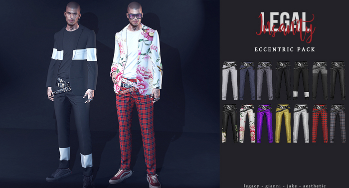 Legal Insanity - Kai pants ECCENTRIC FATPACK