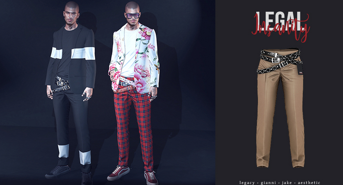 Legal Insanity - Kai pants #4