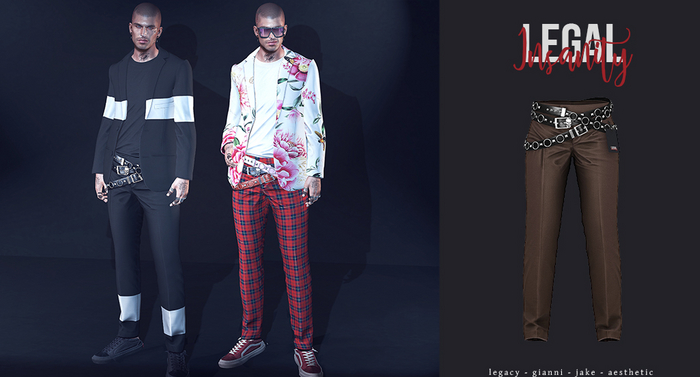 Legal Insanity - Kai pants #8