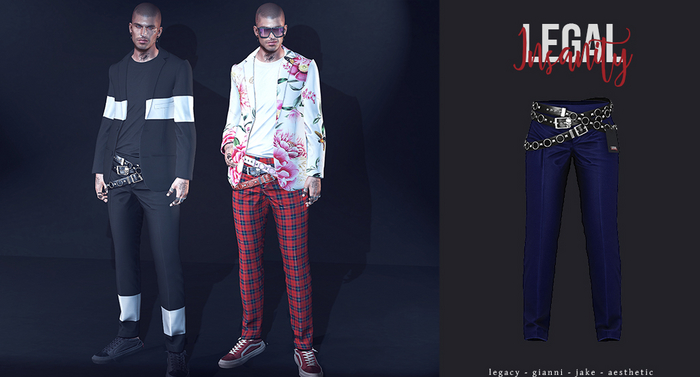 Legal Insanity - Kai pants #9