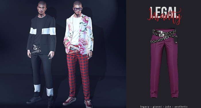 Legal Insanity - Kai pants #13