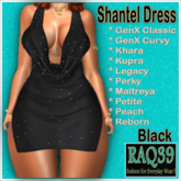 [R39] Shantel Dress-Black