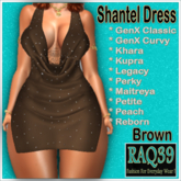 [R39] Shantel Dress-Brown