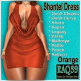 [R39] Shantel Dress-Orange