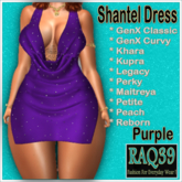 [R39] Shantel Dress-Purple