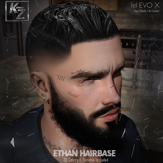 KARMAZZ Ethan Hairbase 21 Colors - EVOX