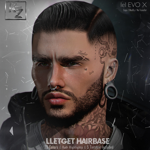 KARMAZZ Lletget Hairbase - 20 colors & 5 Tintable - EVOX