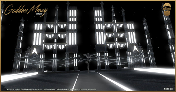Goddes Mercy Backdrop - The Bearded Guy