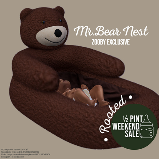 Rooted - Mr. Bear Nest (Zooby) 