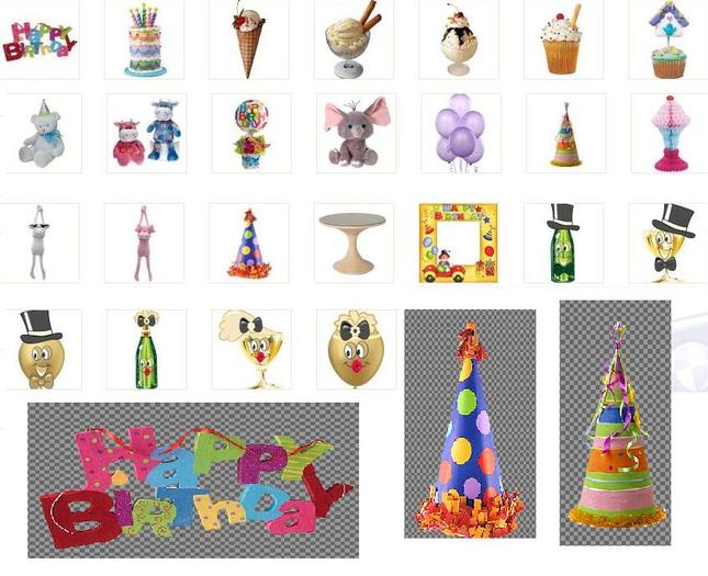 @MA@ TEXTURES Happy Birthday decorations