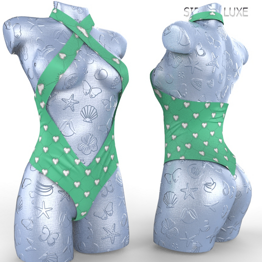 Mint Heart Swimsuit Legacy