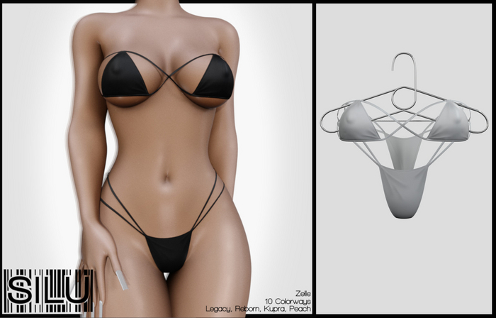 SILU Zelle Bikini - Blanc