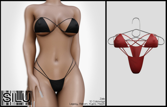 SILU Zelle Bikini - Rouge