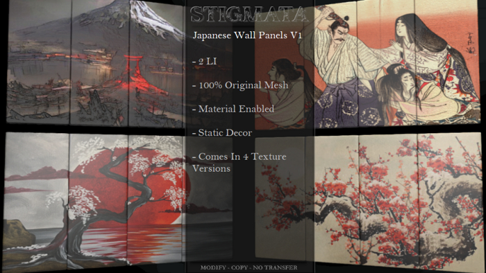 Stigmata - Japanese Wall Panels V1 - [Add Me]