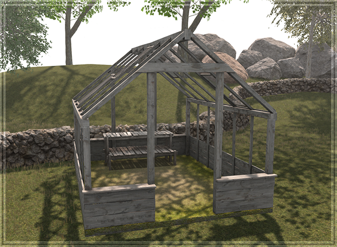 Weathered Greenhouse