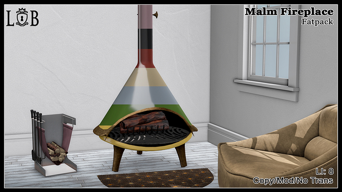 ~L:B~ Malm Fireplace - Fatpack