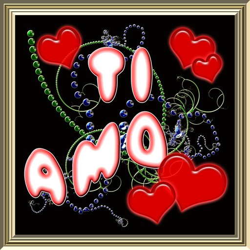BOITE POOFER TI AMO deco verte (25)