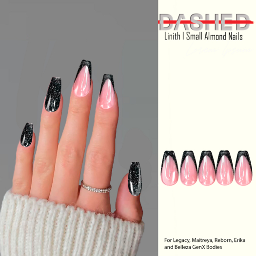 DASHED -  Linith Small Almond Nails I