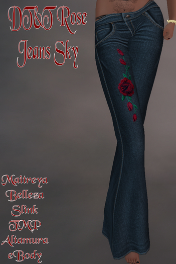 Rose Jeans Sky