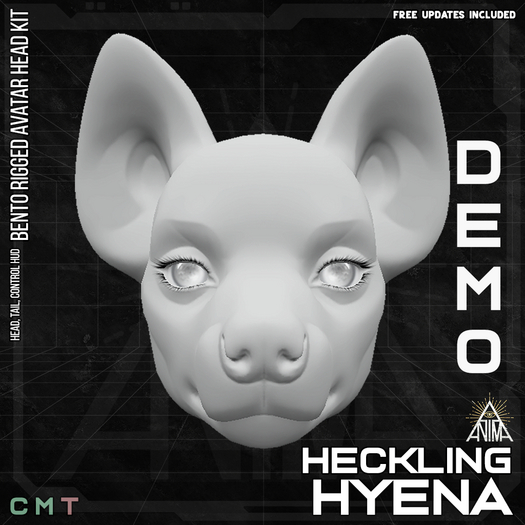 ///ANIMA\\\  Heckling Hyena Head DEMO