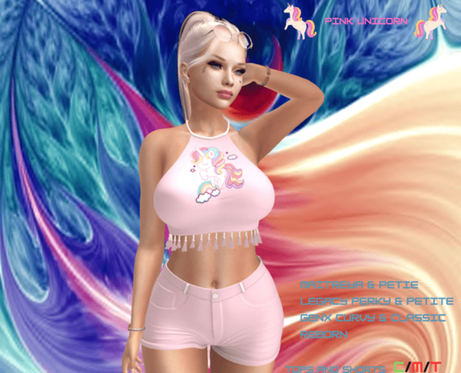 WTFW ~ BABY PINK UNICORN SET