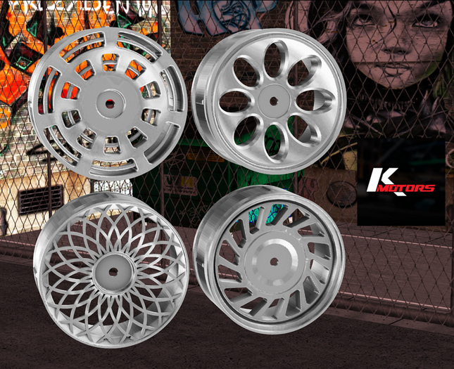 Second Life Marketplace - FULL PERM - Alloy Wheel Rims (CREATOR PACK)