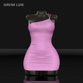 Pink One Shoulder Dress Kupra