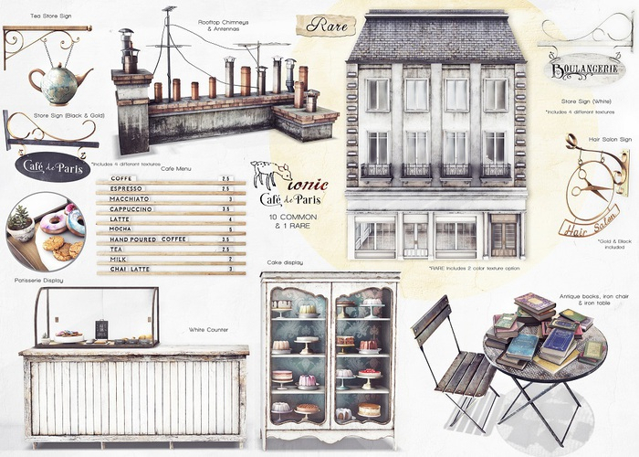 1 ionic : Cafe de Paris - Rare