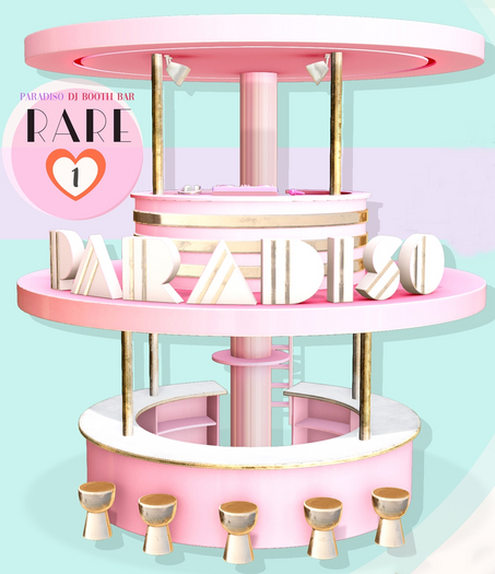 1. LEMME...PARADISO - Dj Booth / Bar - RARE