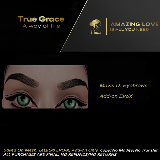 Mavis D. eyebrows