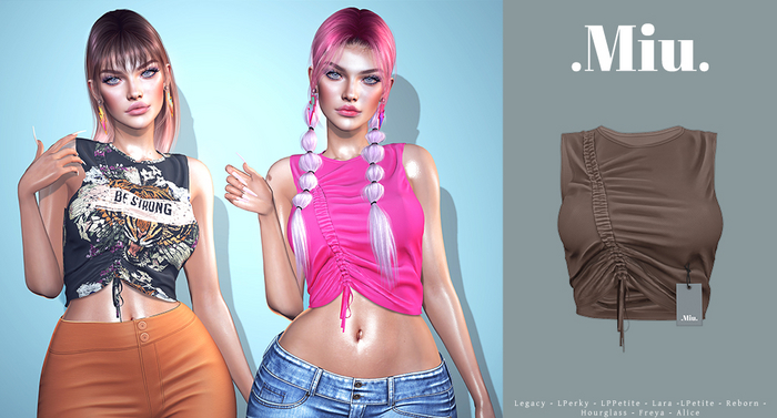 Miu - Kiara tops brown