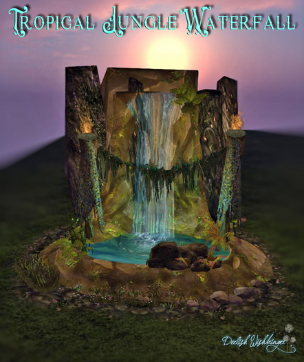 Tropical Jungle Waterfall (STAND ALONE)
