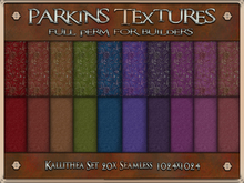 Parkins Textures - Kallithea Set - 20x Full Perm Seamless 1024 - Embroidered, Silk, Fabric, Gown, Pattern, Clothing